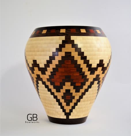 Hand turned wooden bowls